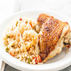 Pilaf me pulë
